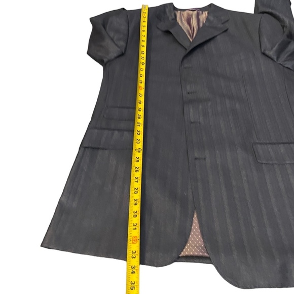 Earvin Magic Johnson Men's Sport Coat Jacket Blazer Style In Italy, Size 44R - Picture 11 of 13